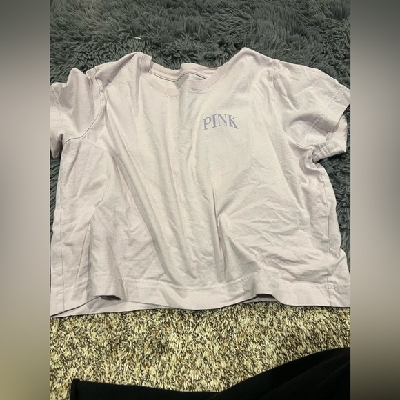 🩵VS PINK‎ L CROP - Picture 1 of 2